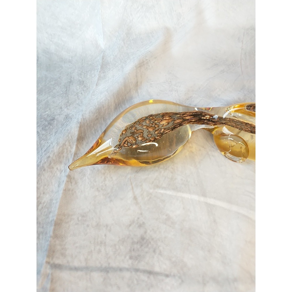 Vintage J.I. Co Murano Glass Fox Figurine Large Piece Good Condition - Picture 9 of 16